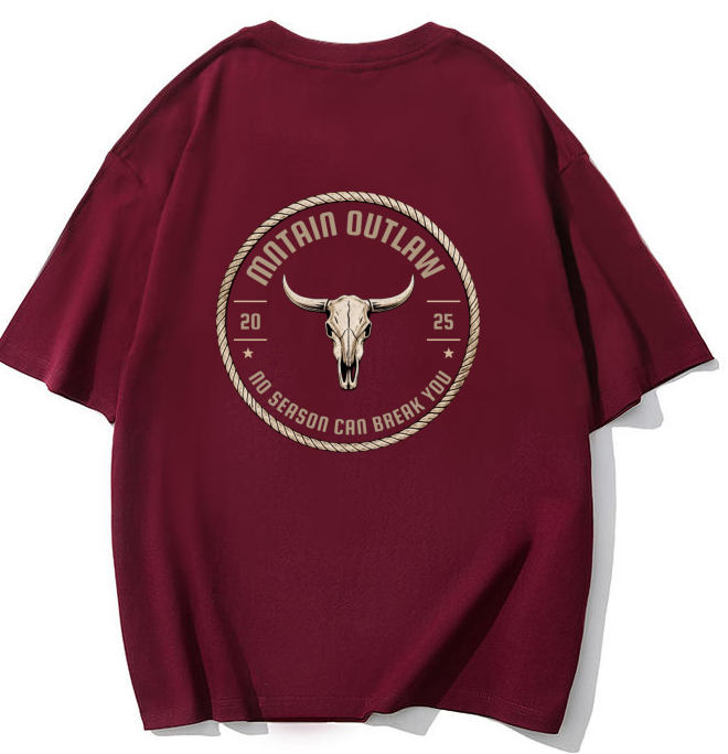 Mntain Outlaw - Outlaw Rope Seal Longhorn T-Shirt