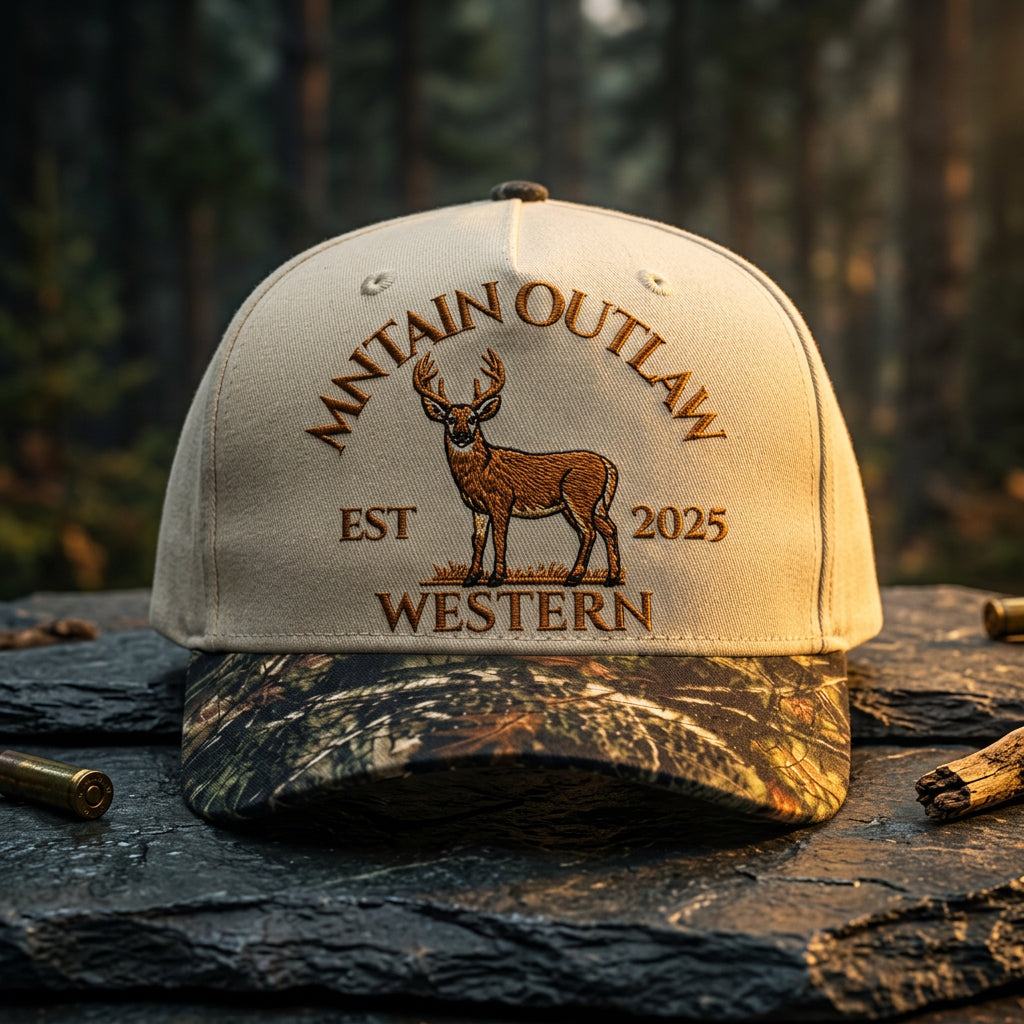 Mntain Outlaw Buck 5-Panel Hat