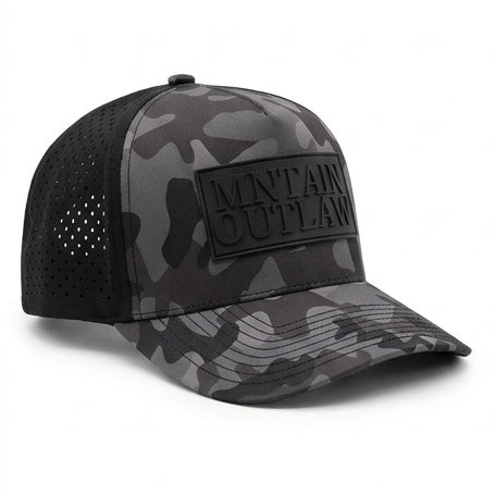 MNTAIN OUTLAW Founders Dark Camo - Performance Hat
