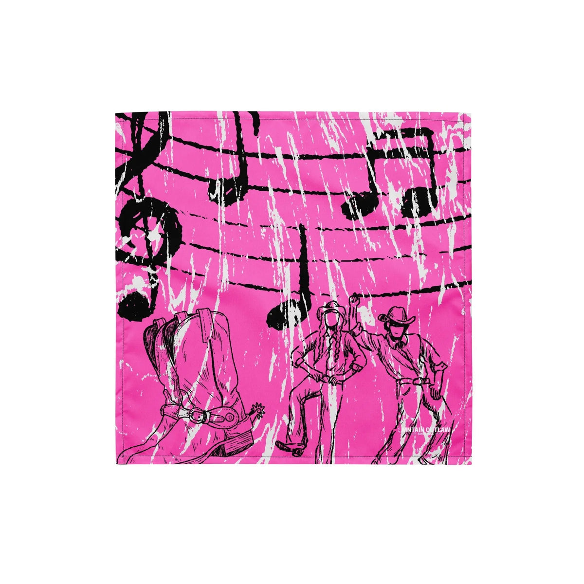 HONKY - TONK - OUTLAW BANDANNA - MNTAIN OUTLAW LTD