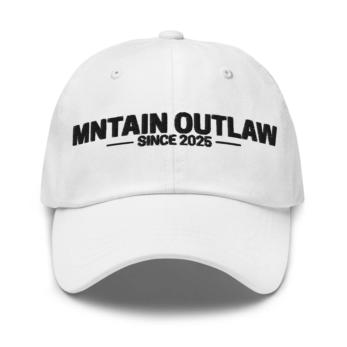 mntain outlaw RAW Dad hat - MNTAIN OUTLAW LTD