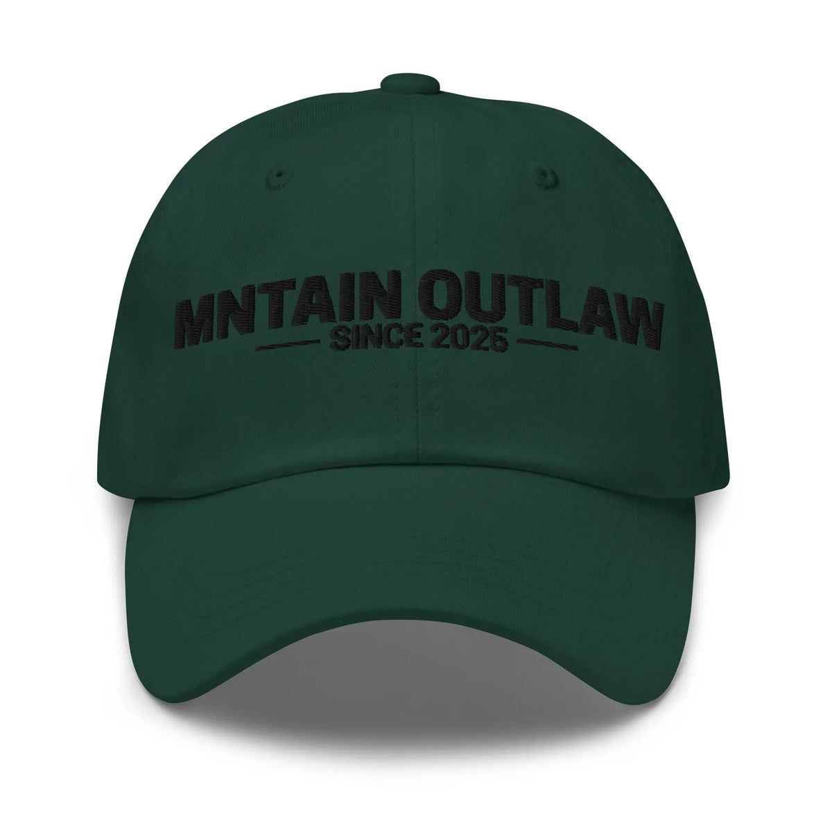 mntain outlaw RAW Dad hat - MNTAIN OUTLAW LTD