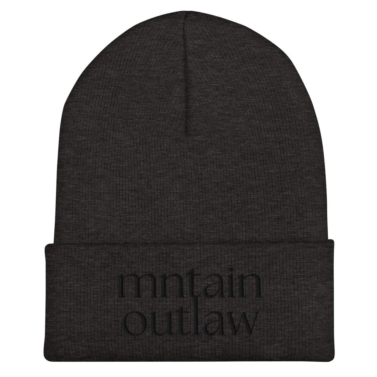 mntain outlaw REBEL Cuffed Beanie - MNTAIN OUTLAW LTD