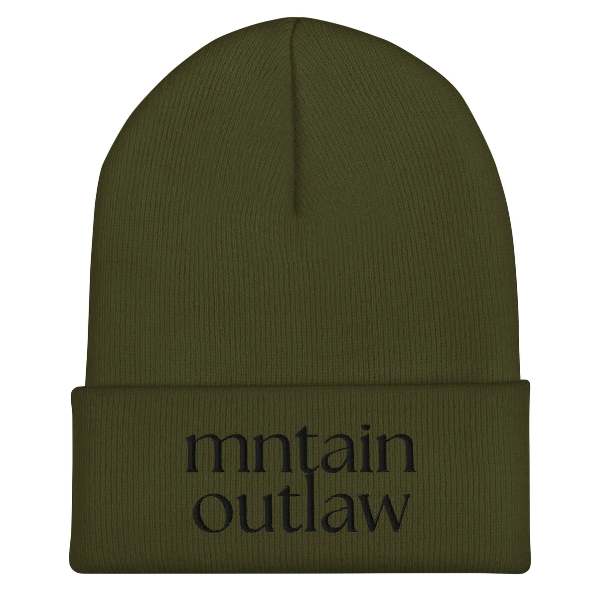 mntain outlaw REBEL Cuffed Beanie - MNTAIN OUTLAW LTD