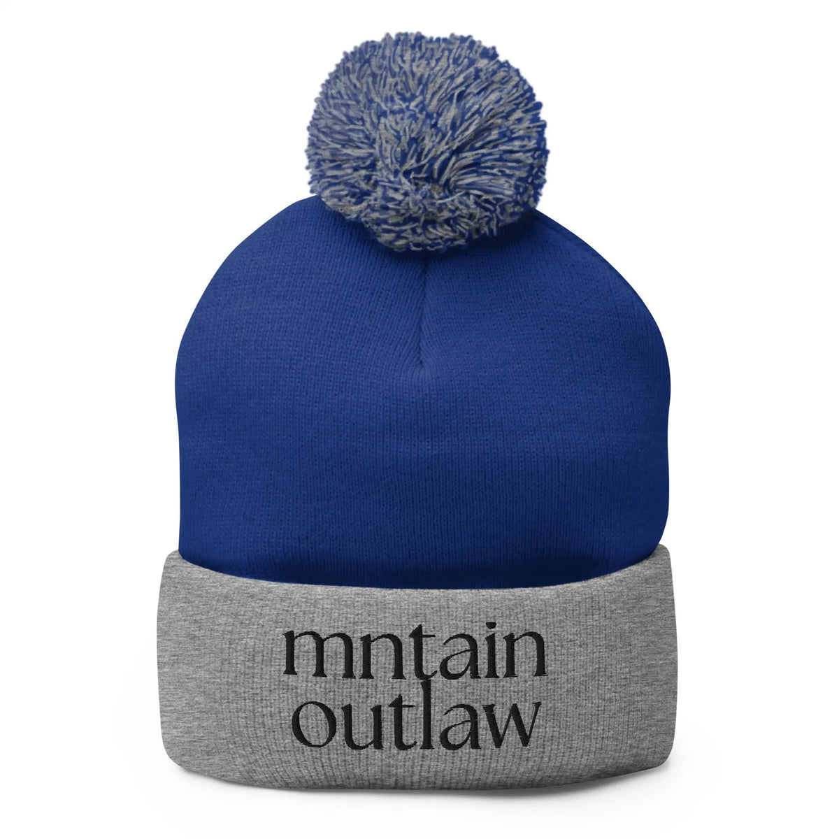 mntain outlaw REBEL Pom - Pom Beanie - MNTAIN OUTLAW LTD