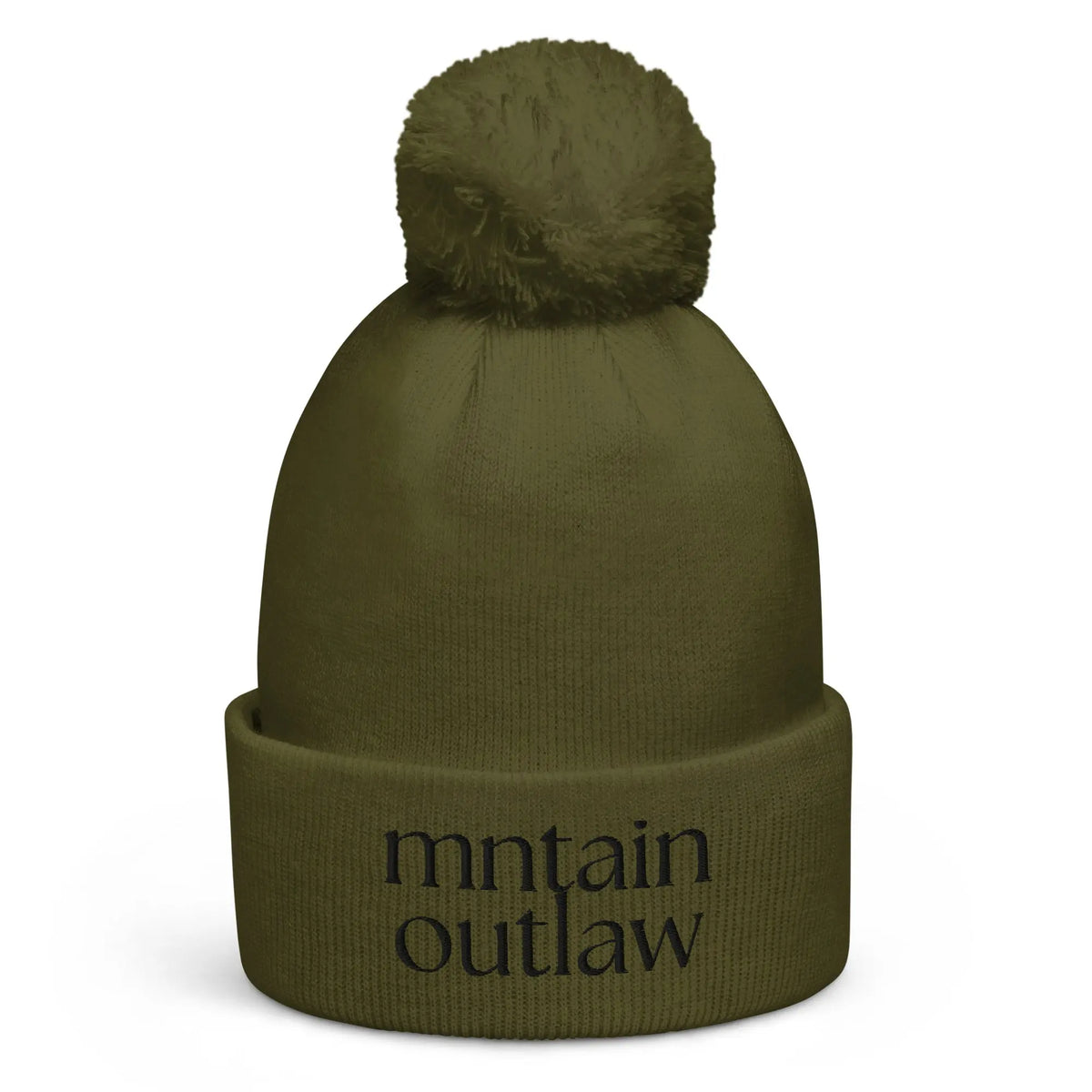 mntain outlaw REBEL Pom pom beanie - MNTAIN OUTLAW LTD