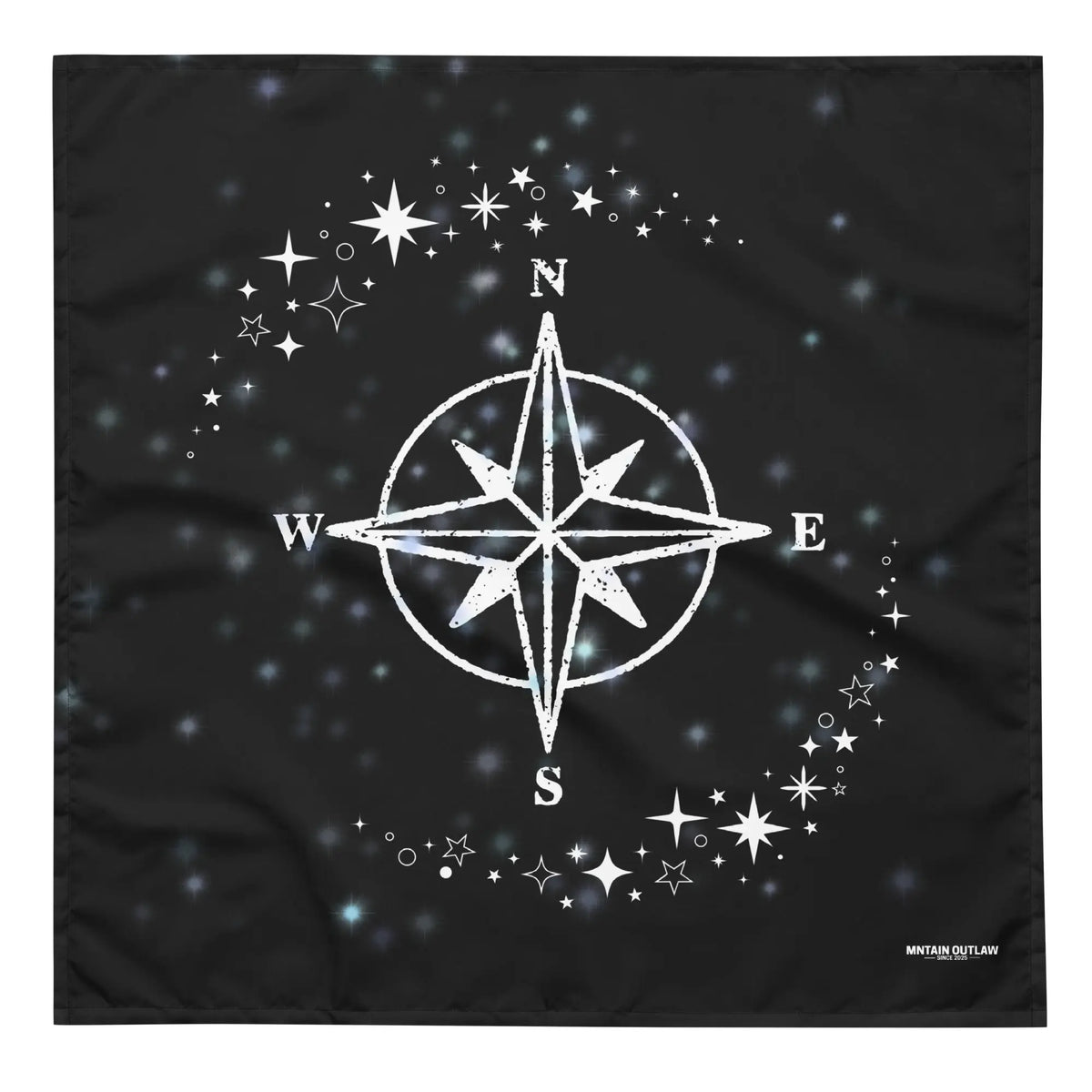 THE IRON COMPASS – OUTLAW BANDANNA - MNTAIN OUTLAW LTD