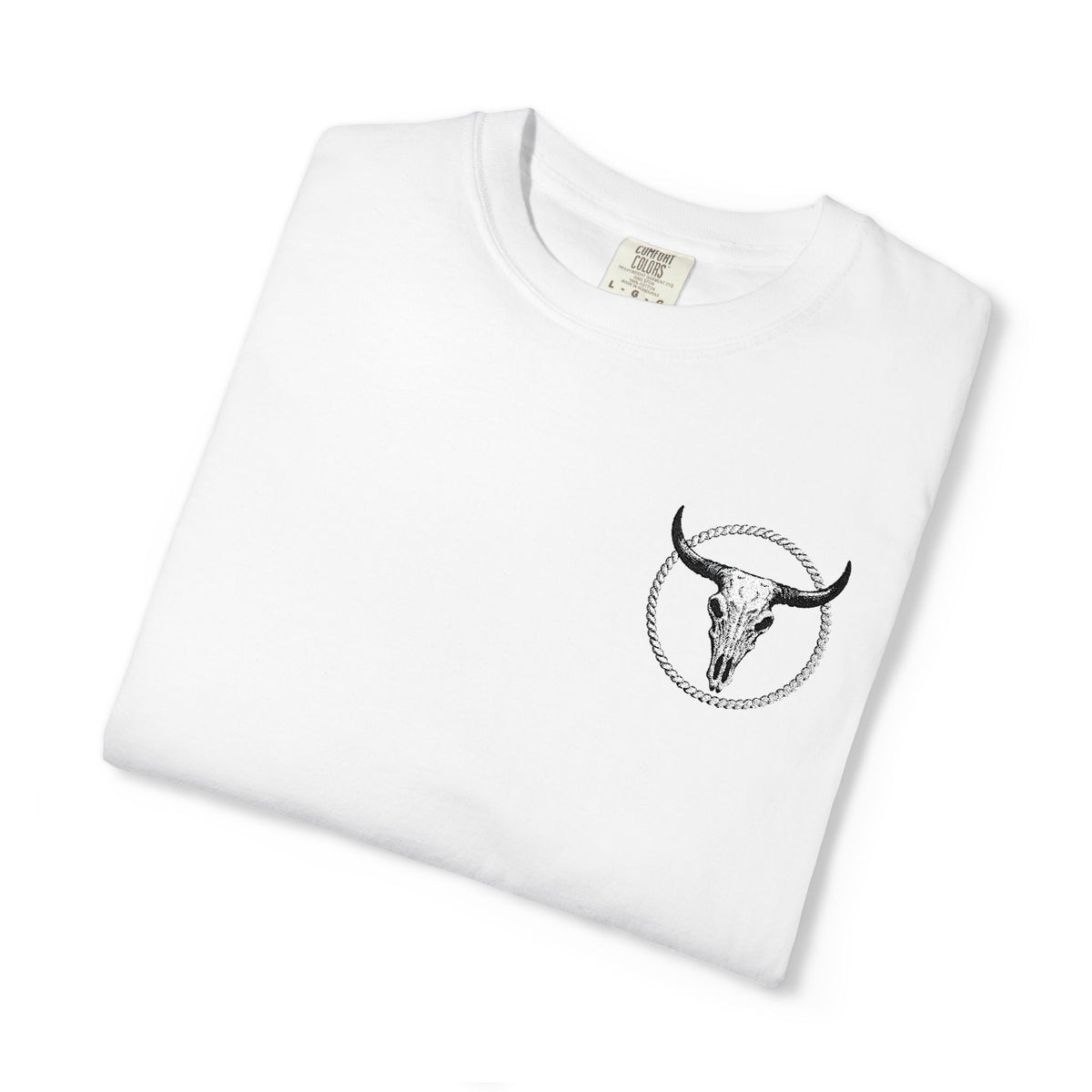 Mntain Outlaw Embroidered Unisex Garment-Dyed T-shirt