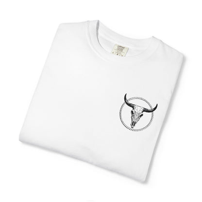 Mntain Outlaw Embroidered Unisex Garment-Dyed T-shirt