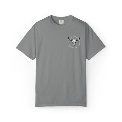 Mntain Outlaw Embroidered Unisex Garment-Dyed T-shirt