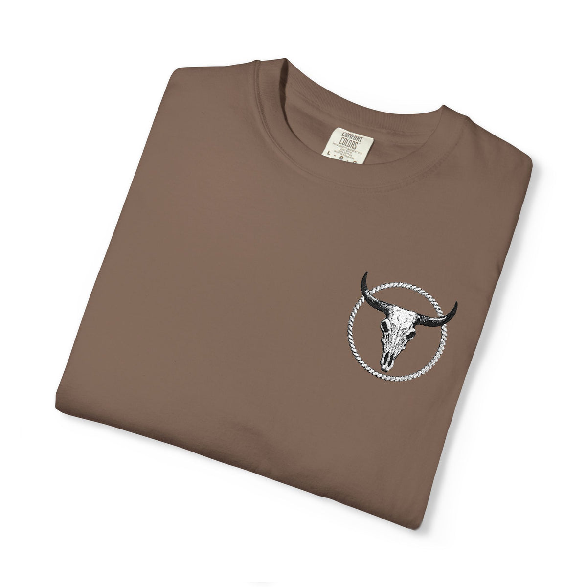 Mntain Outlaw Embroidered Unisex Garment-Dyed T-shirt
