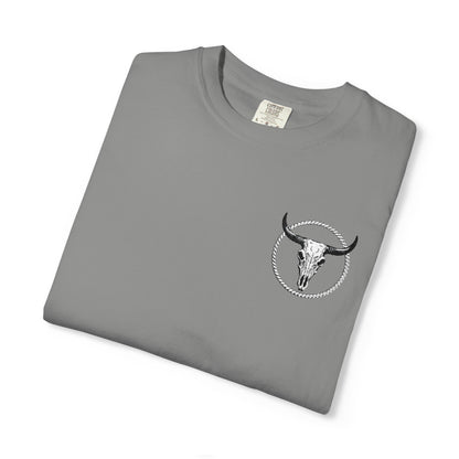Mntain Outlaw Embroidered Unisex Garment-Dyed T-shirt