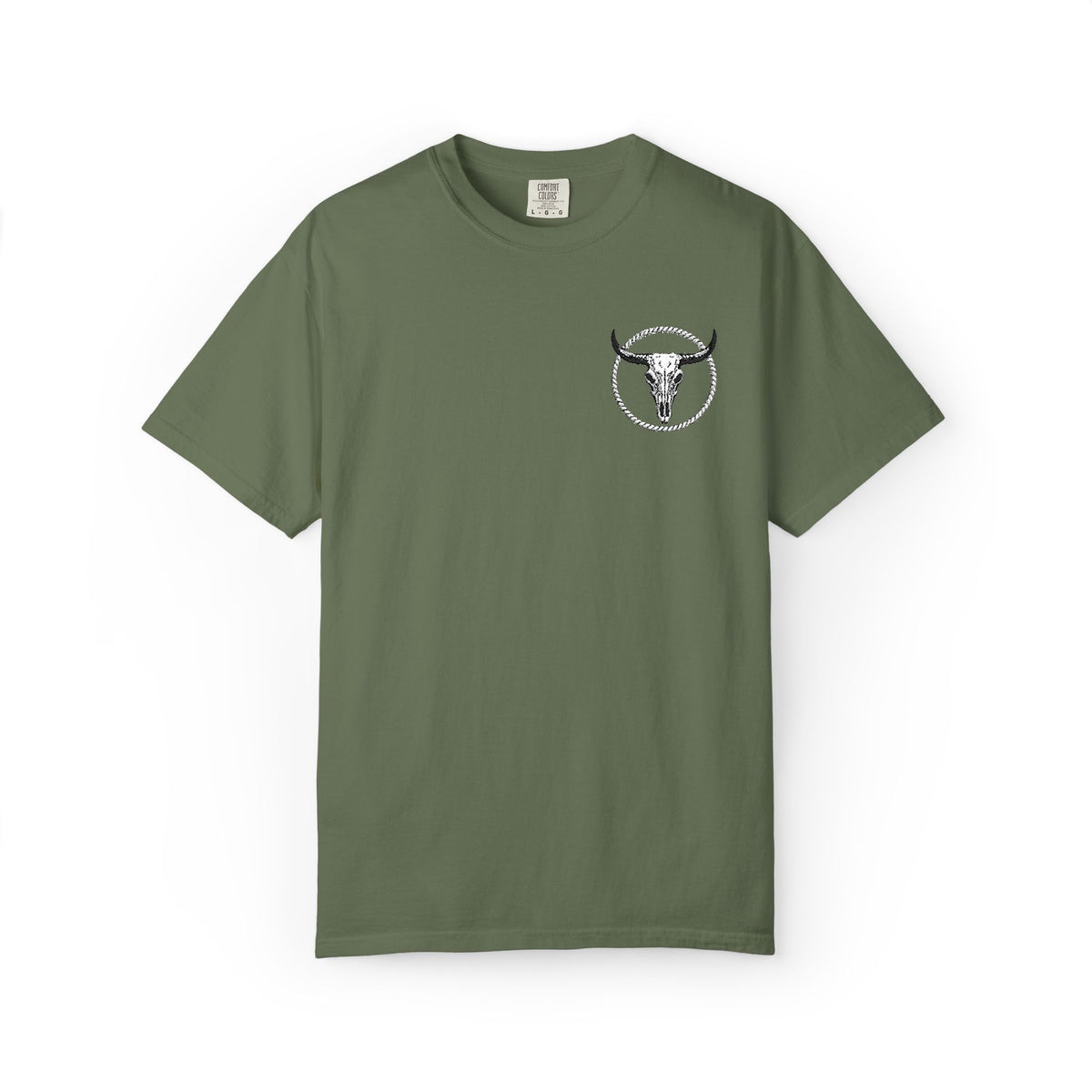 Mntain Outlaw Embroidered Unisex Garment-Dyed T-shirt
