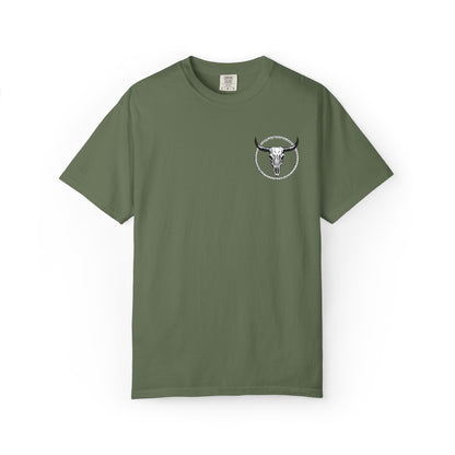 Mntain Outlaw Embroidered Unisex Garment-Dyed T-shirt
