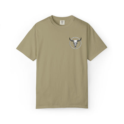 Mntain Outlaw Embroidered Unisex Garment-Dyed T-shirt