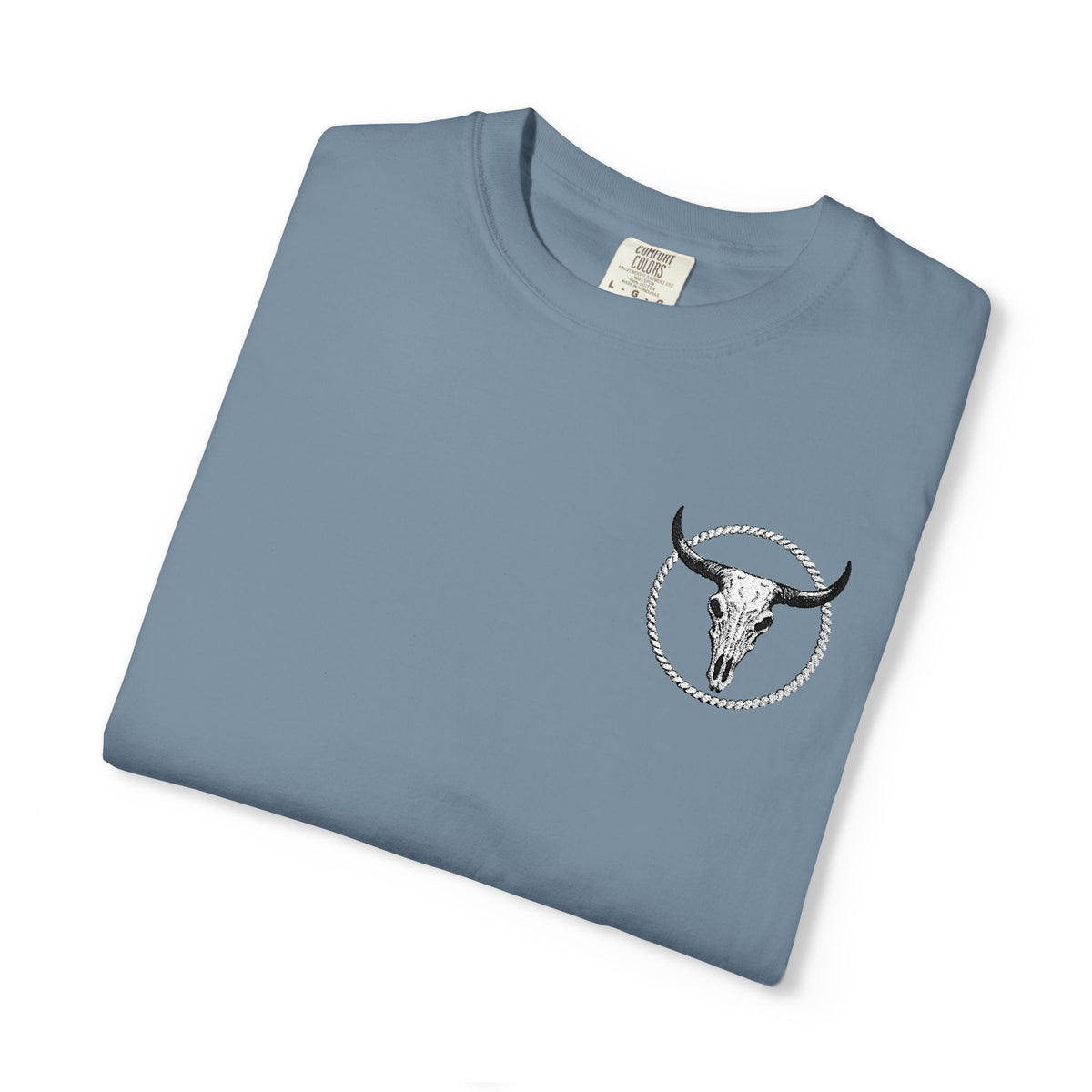 Mntain Outlaw Embroidered Unisex Garment-Dyed T-shirt