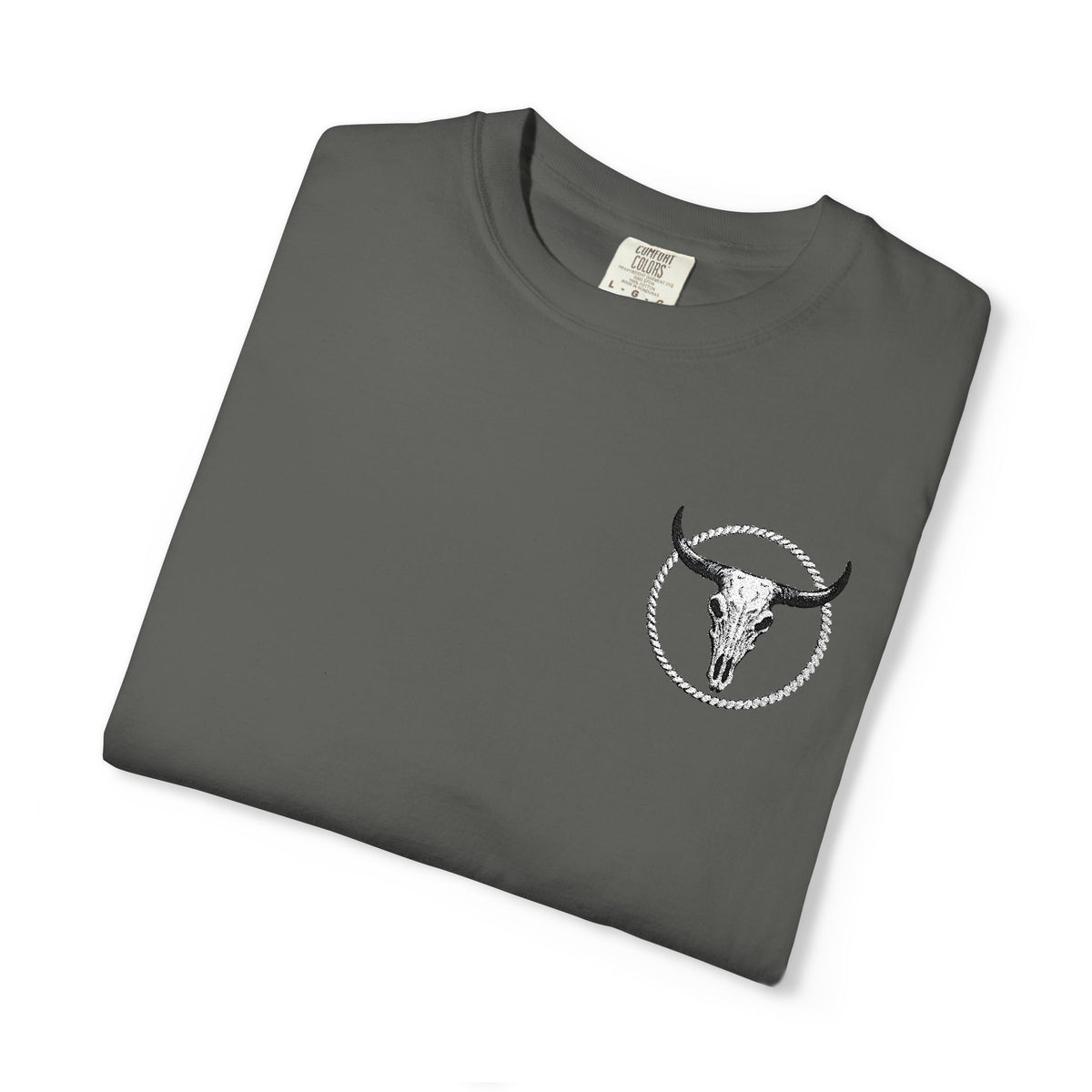 Mntain Outlaw Embroidered Unisex Garment-Dyed T-shirt