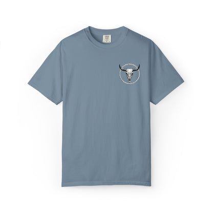 Mntain Outlaw Embroidered Unisex Garment-Dyed T-shirt