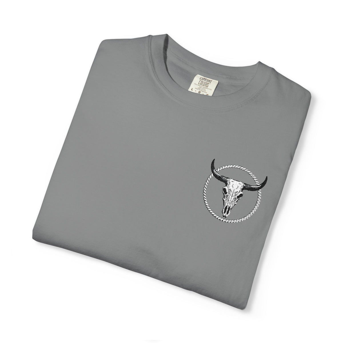 Mntain Outlaw Embroidered Unisex Garment-Dyed T-shirt