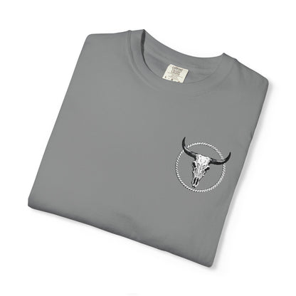 Mntain Outlaw Embroidered Unisex Garment-Dyed T-shirt