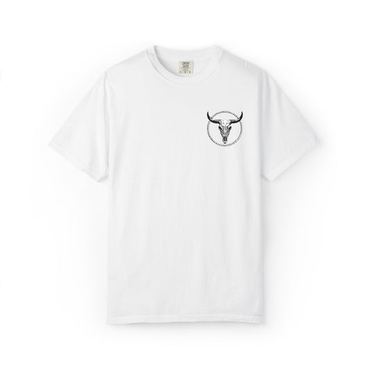 Mntain Outlaw Embroidered Unisex Garment-Dyed T-shirt