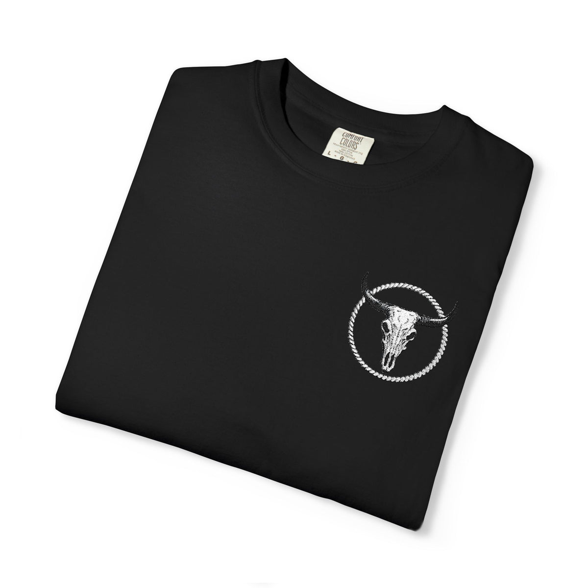 Mntain Outlaw Embroidered Unisex Garment-Dyed T-shirt