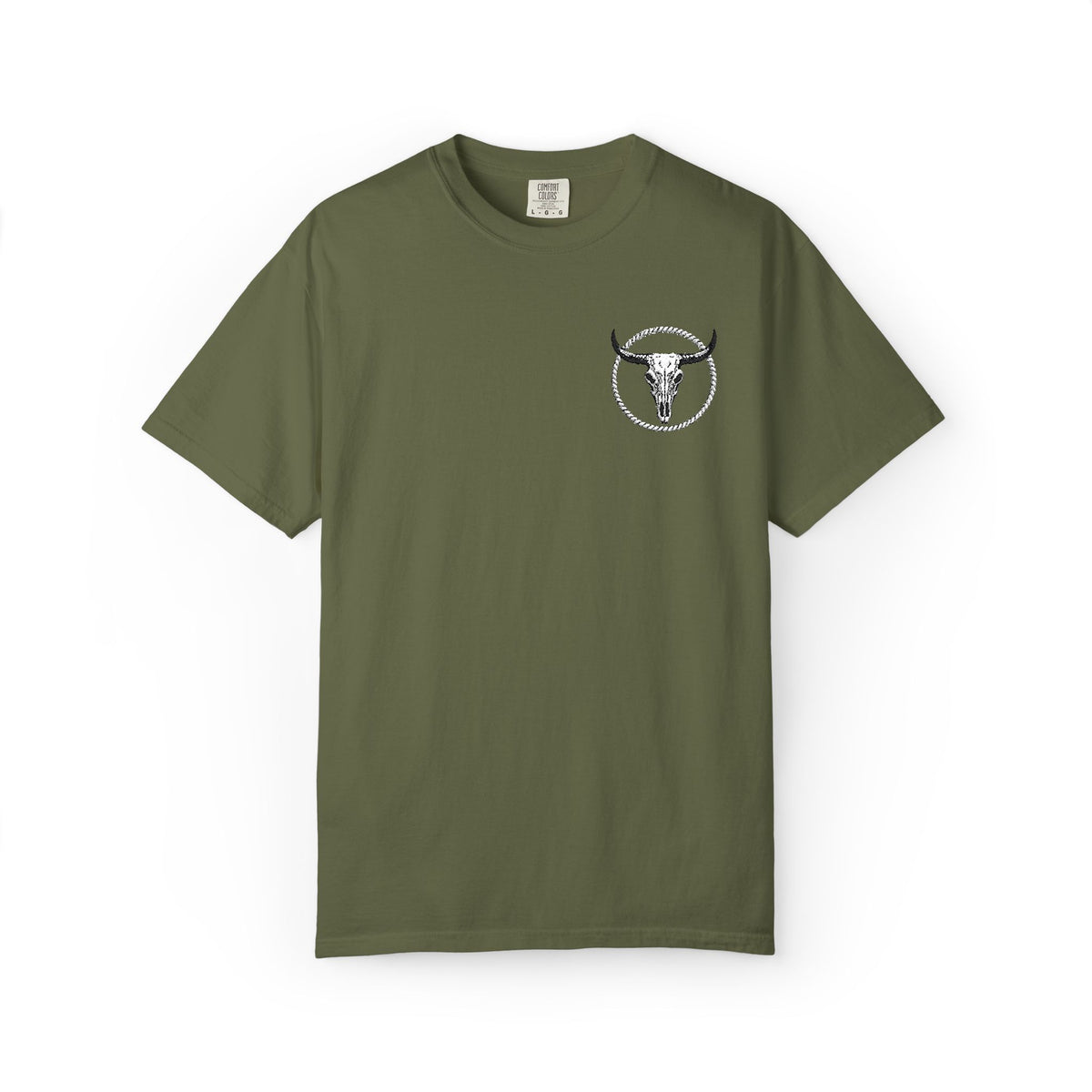 Mntain Outlaw Embroidered Unisex Garment-Dyed T-shirt