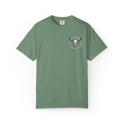 Mntain Outlaw Embroidered Unisex Garment-Dyed T-shirt