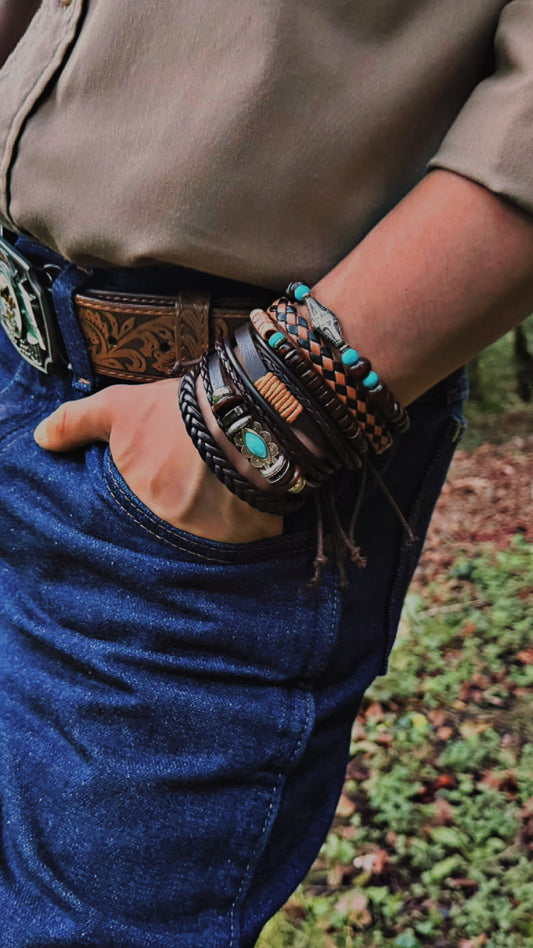 MNTAIN OUTLAW – Western Heritage Bracelet Set