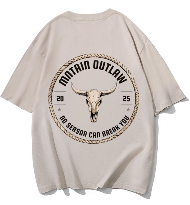 Mntain Outlaw - Outlaw Rope Seal Longhorn T-Shirt
