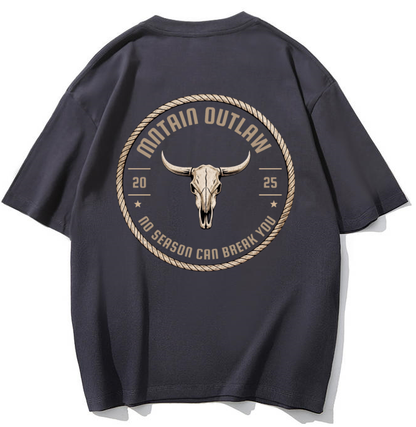 Mntain Outlaw - Outlaw Rope Seal Longhorn T-Shirt