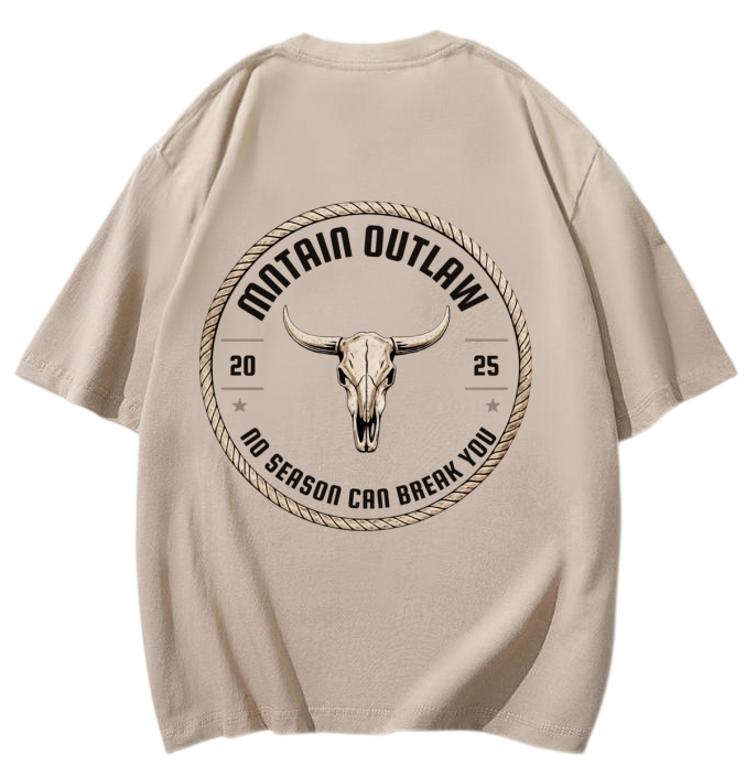 Mntain Outlaw - Outlaw Rope Seal Longhorn T-Shirt