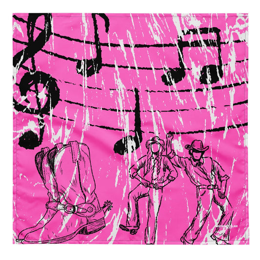 HONKY - TONK - OUTLAW BANDANNA - MNTAIN OUTLAW LTD