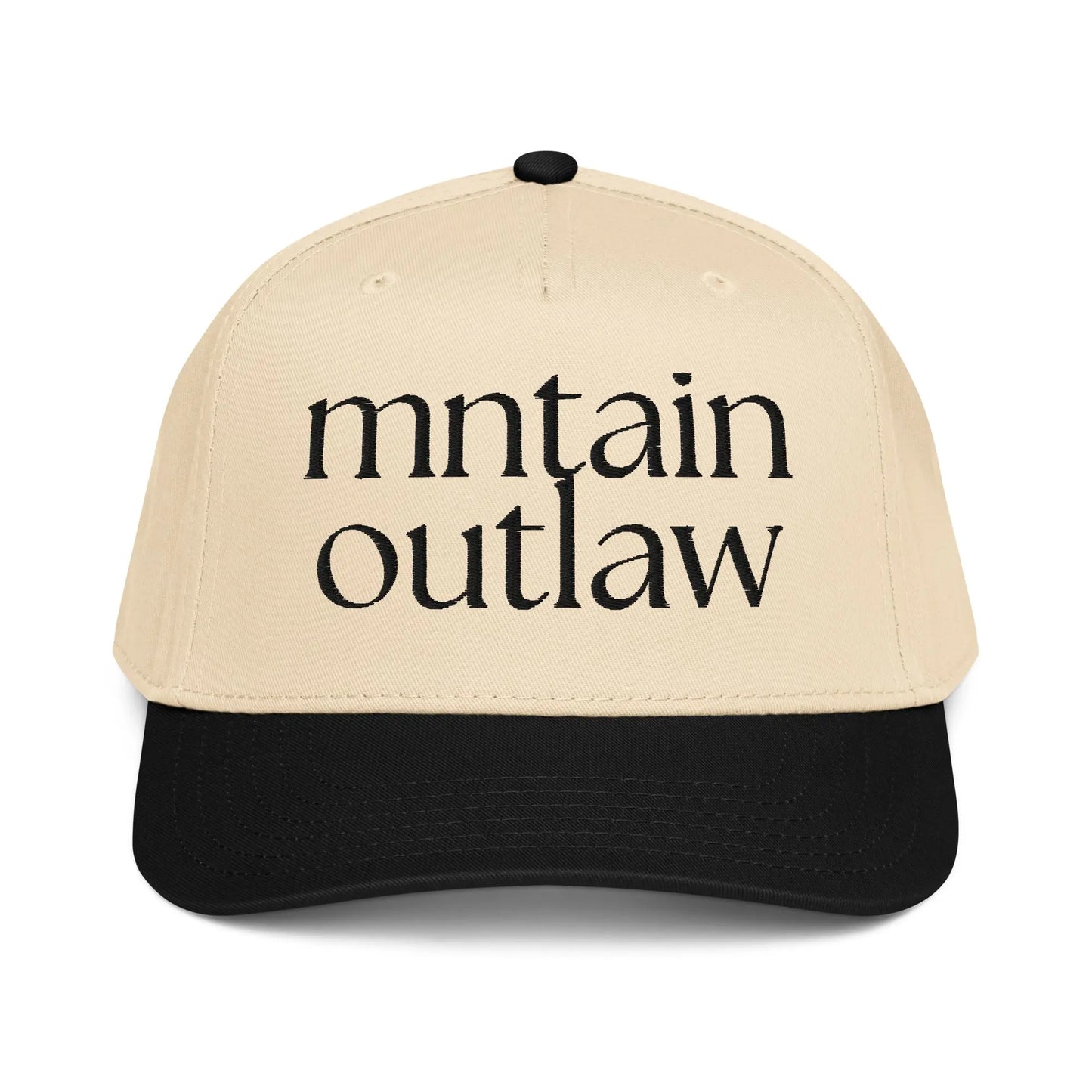 mnatin outlaw REBEL 5 panel cap - MNTAIN OUTLAW LTD
