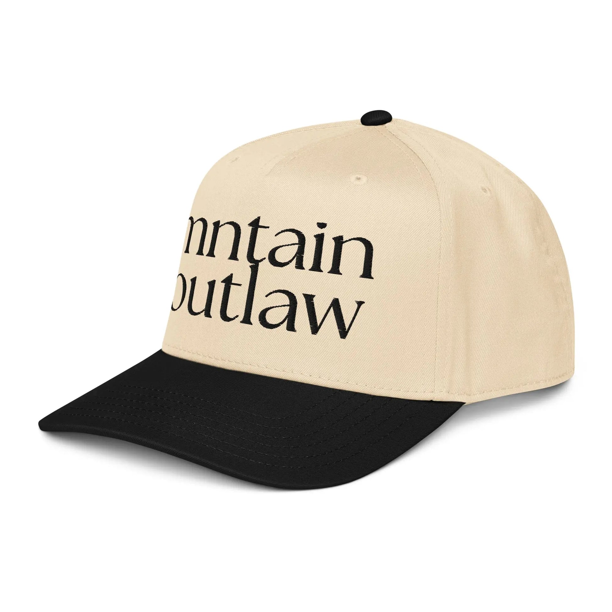 mnatin outlaw REBEL 5 panel cap - MNTAIN OUTLAW LTD