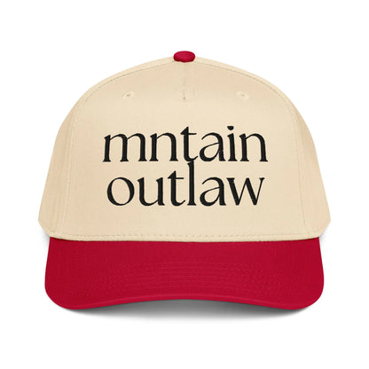 mnatin outlaw REBEL 5 panel cap - MNTAIN OUTLAW LTD