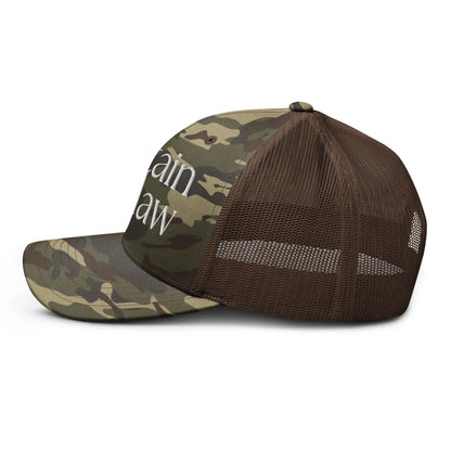 mnatin outlaw REBEL Camouflage trucker hat - MNTAIN OUTLAW LTD