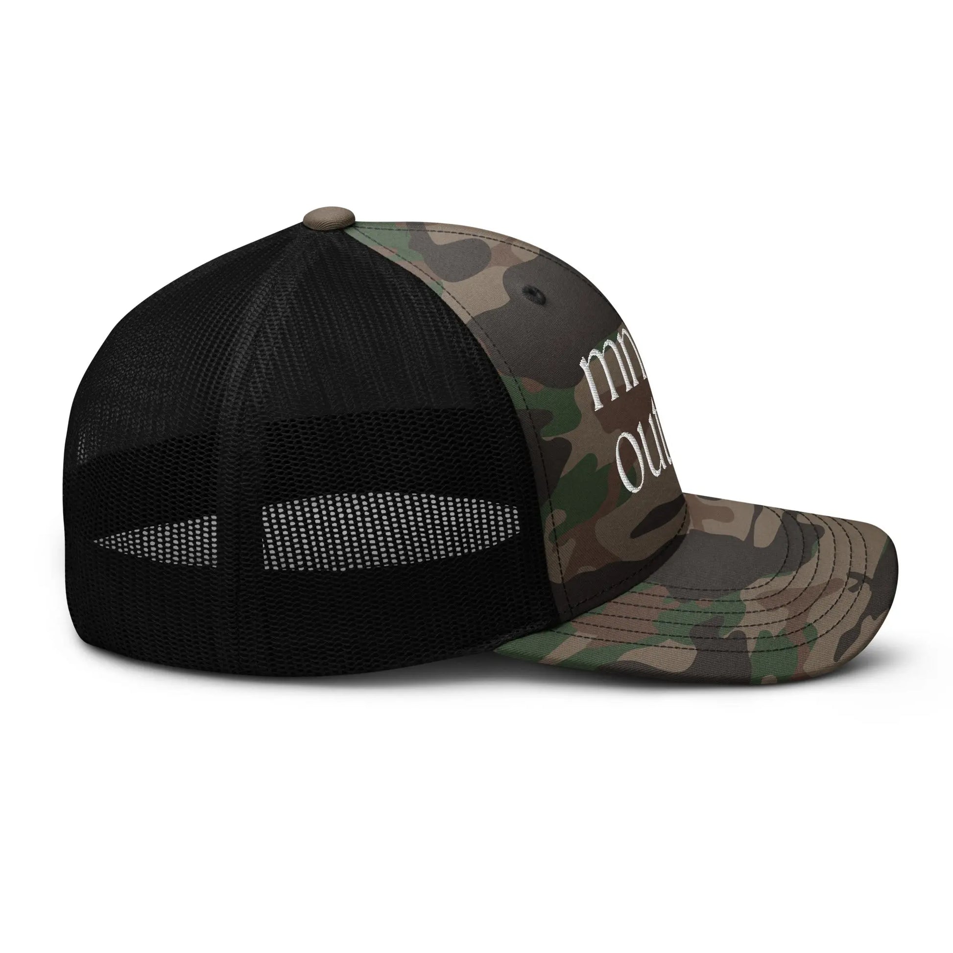 mnatin outlaw REBEL Camouflage trucker hat - MNTAIN OUTLAW LTD