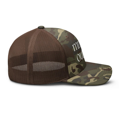 mnatin outlaw REBEL Camouflage trucker hat - MNTAIN OUTLAW LTD