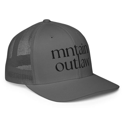mnatin outlaw REBEL Closed - back trucker cap - MNTAIN OUTLAW LTD