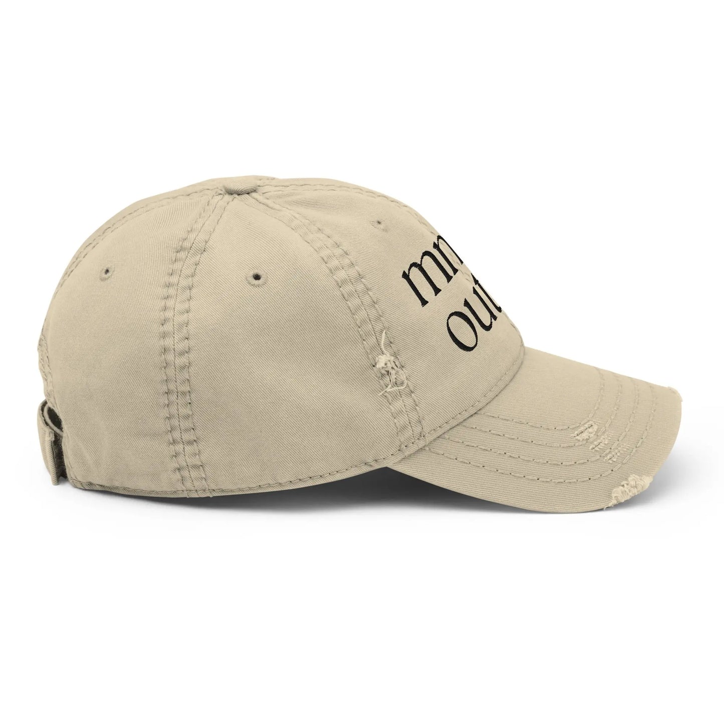 mnatin outlaw REBEL Distressed Dad Hat - MNTAIN OUTLAW LTD