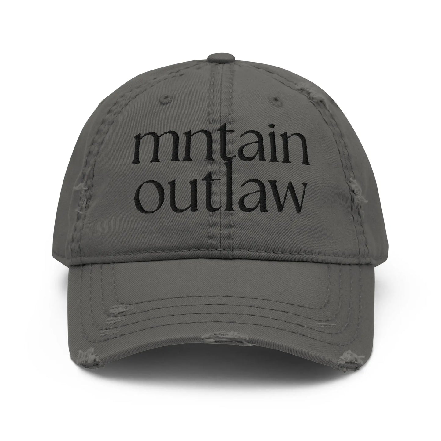 mnatin outlaw REBEL Distressed Dad Hat - MNTAIN OUTLAW LTD