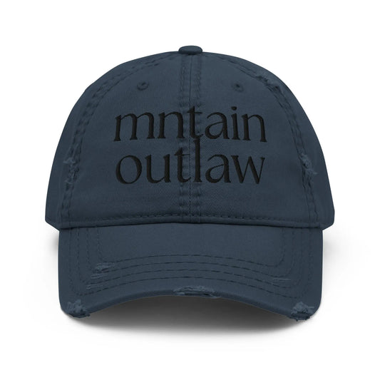 mnatin outlaw REBEL Distressed Dad Hat - MNTAIN OUTLAW LTD