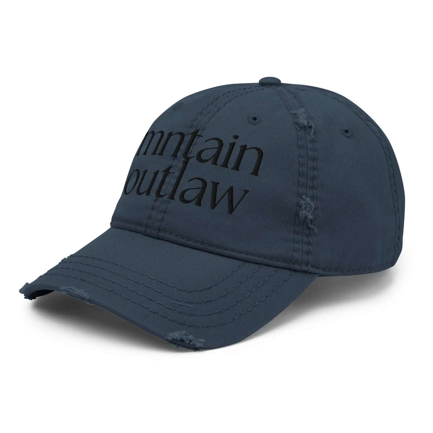 mnatin outlaw REBEL Distressed Dad Hat - MNTAIN OUTLAW LTD
