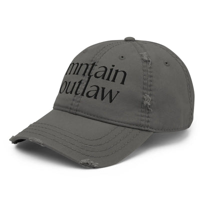 mnatin outlaw REBEL Distressed Dad Hat - MNTAIN OUTLAW LTD