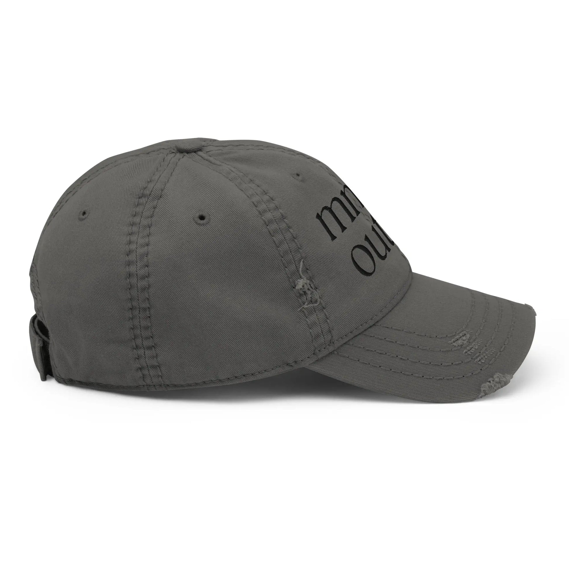 mnatin outlaw REBEL Distressed Dad Hat - MNTAIN OUTLAW LTD