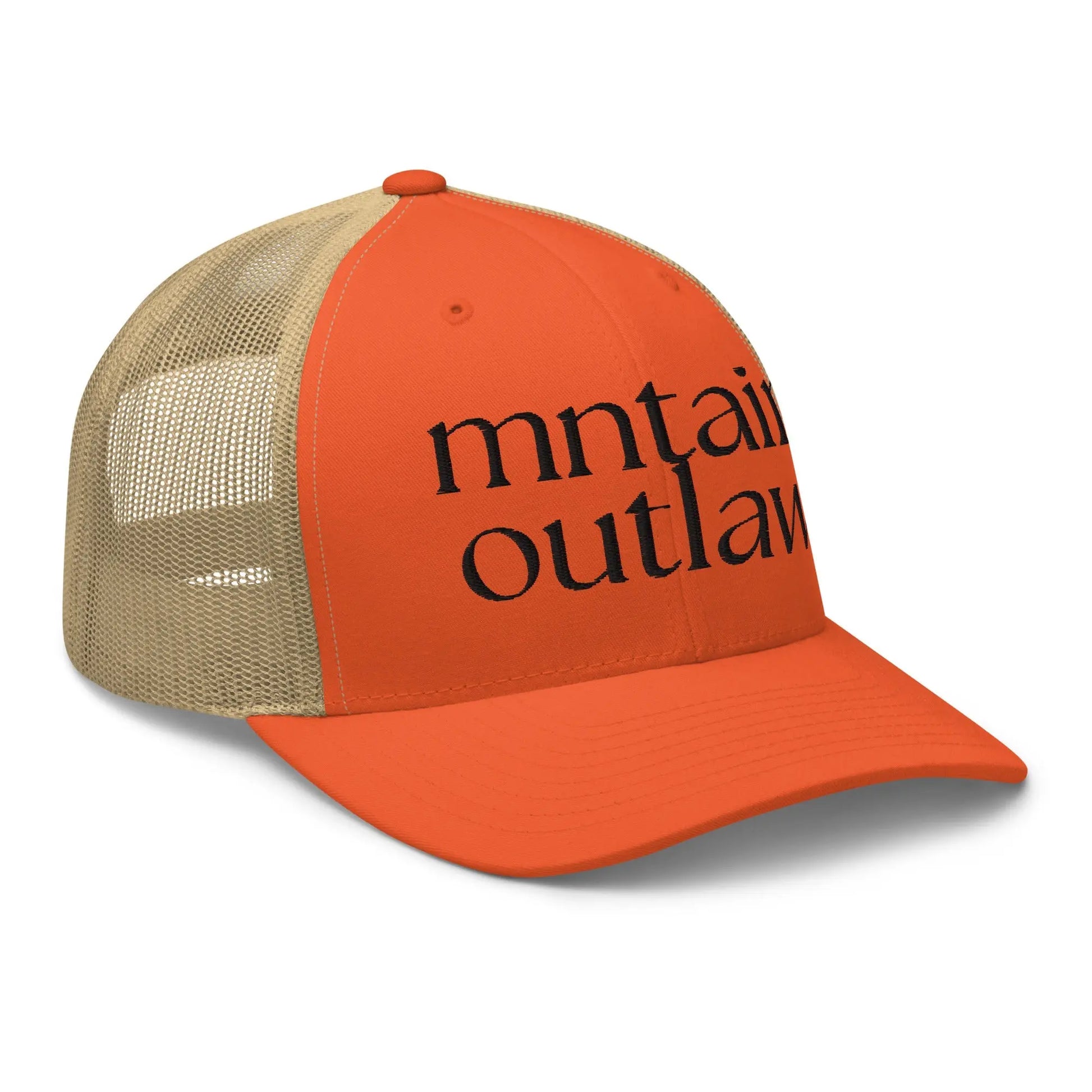 mnatin outlaw REBEL Trucker Cap - MNTAIN OUTLAW LTD
