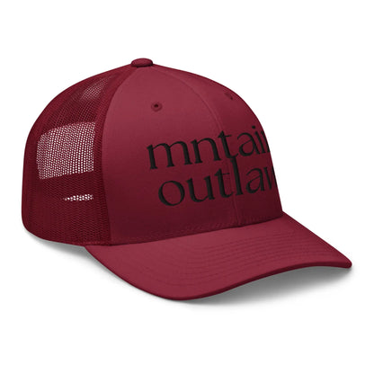 mnatin outlaw REBEL Trucker Cap - MNTAIN OUTLAW LTD