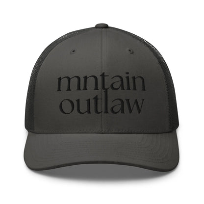 mnatin outlaw REBEL Trucker Cap - MNTAIN OUTLAW LTD
