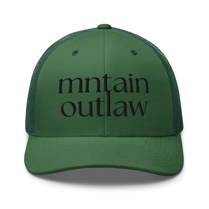 mnatin outlaw REBEL Trucker Cap - MNTAIN OUTLAW LTD